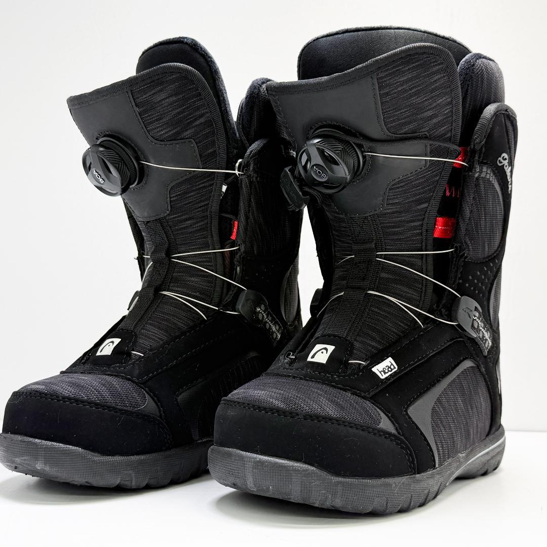 美品 head BOA スノーボードブーツ Galore ブラック 22.5cm