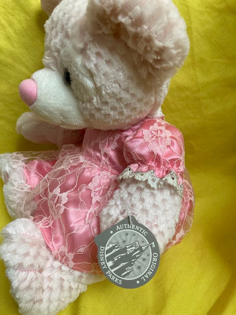 ✳️wdwダッフィー ワッフル プリンセスぬいぐるみ‼️✳️ピンク豪華なレース衣装‼️