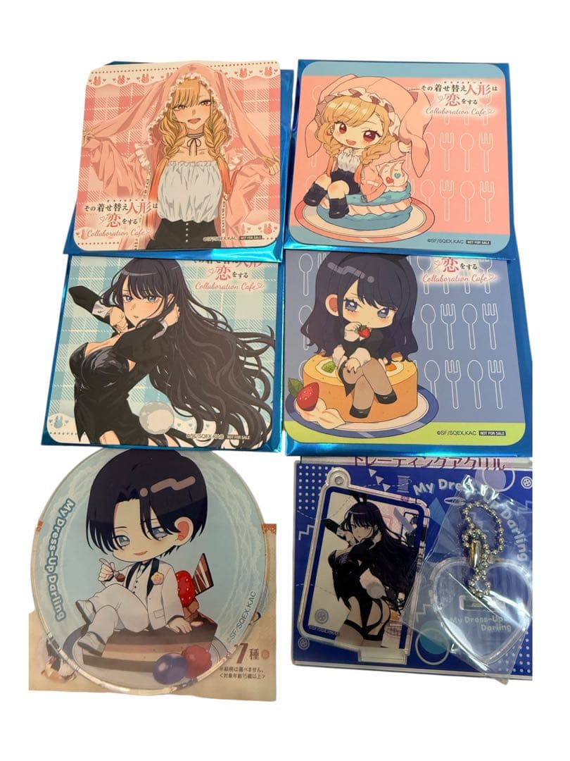 その着せ替え人形は恋をする motto cafe モットカフェ コースター