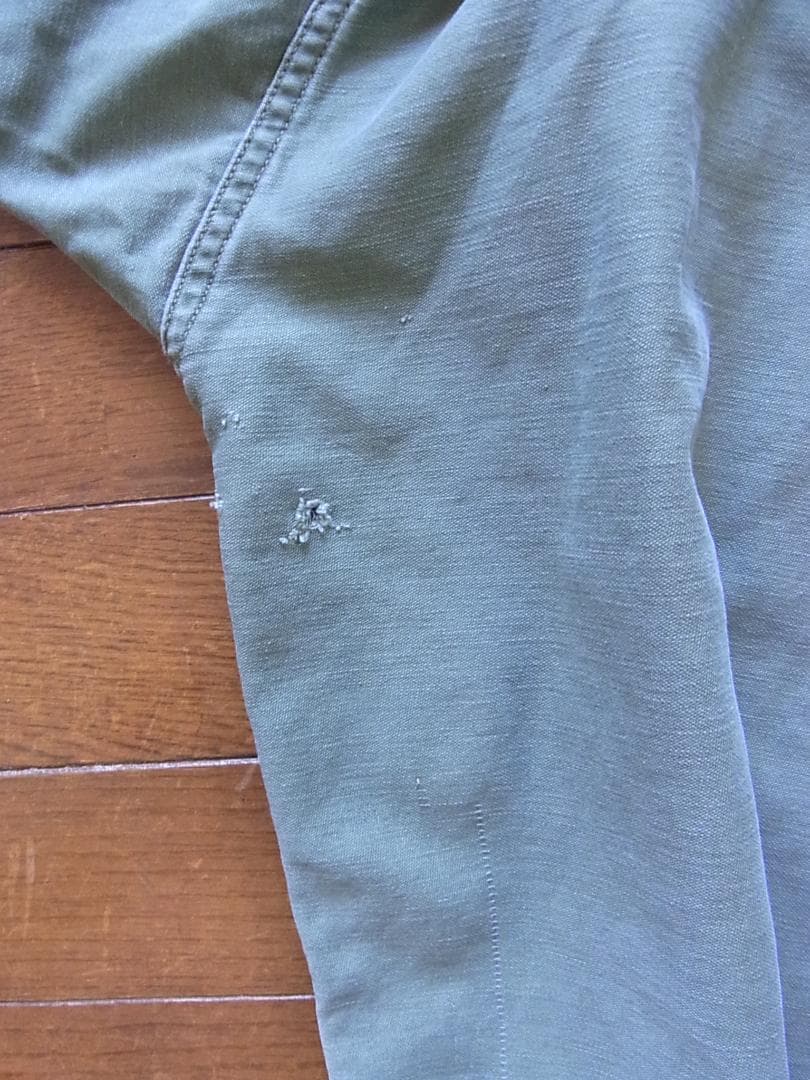 ヴェトナム戦争時代米陸軍OD筒袖戦闘服 XL