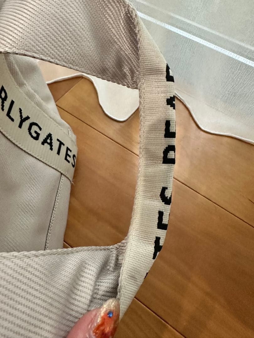 PEARLY GATES ゴルフバッグ ベージュ 中型