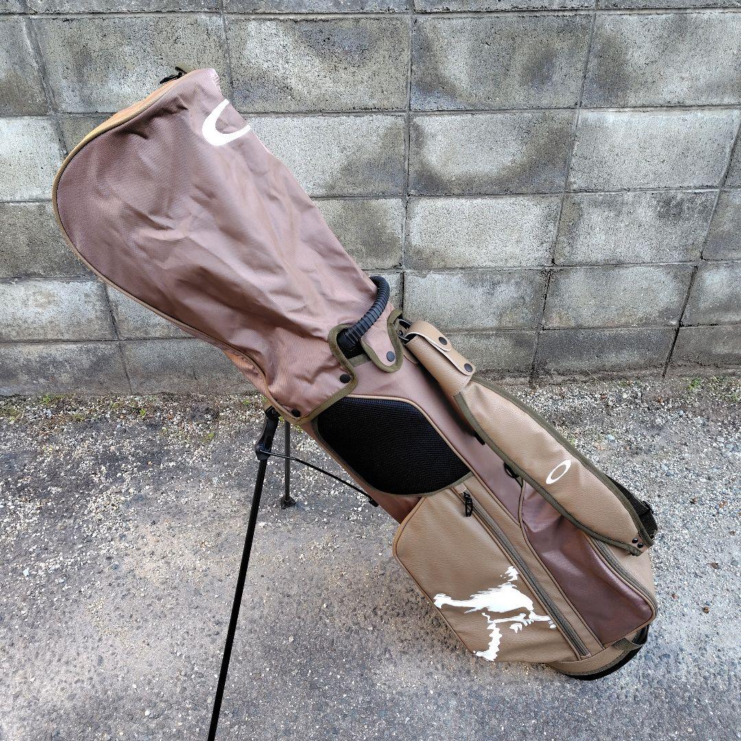 は*ン様 OAKLEY スタンド キャディバッグ ブラウン