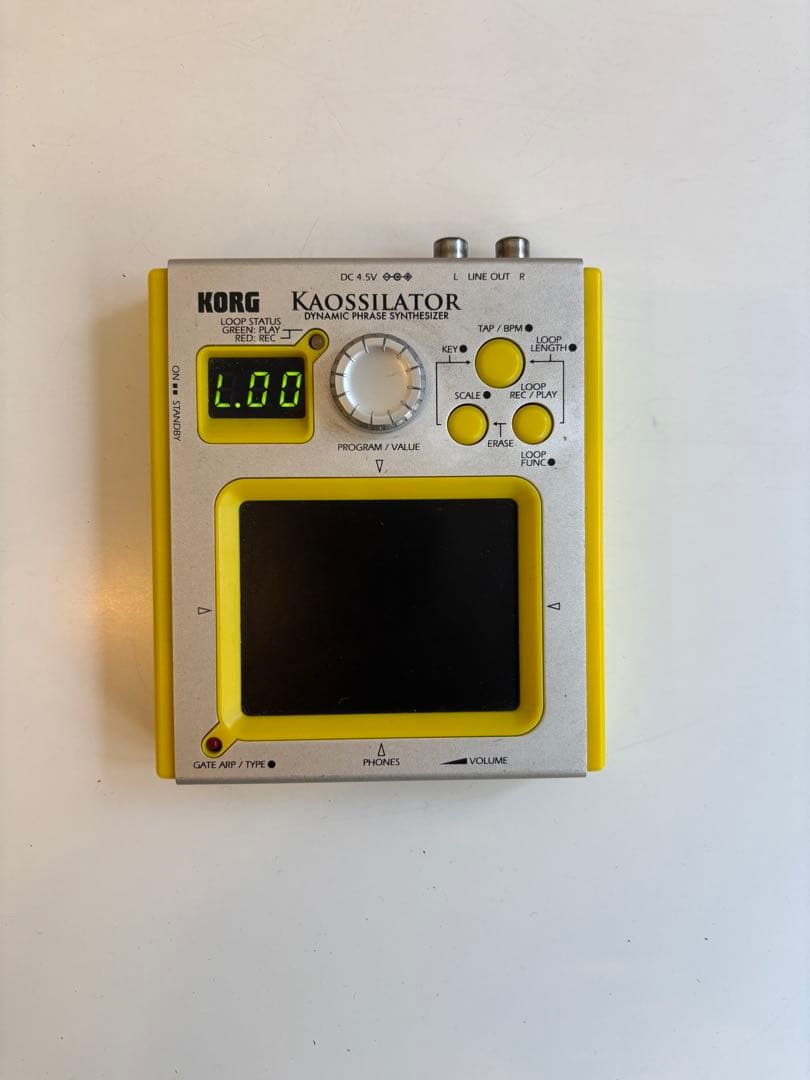 KORG KAOSSILATOR シルバー/イエロー