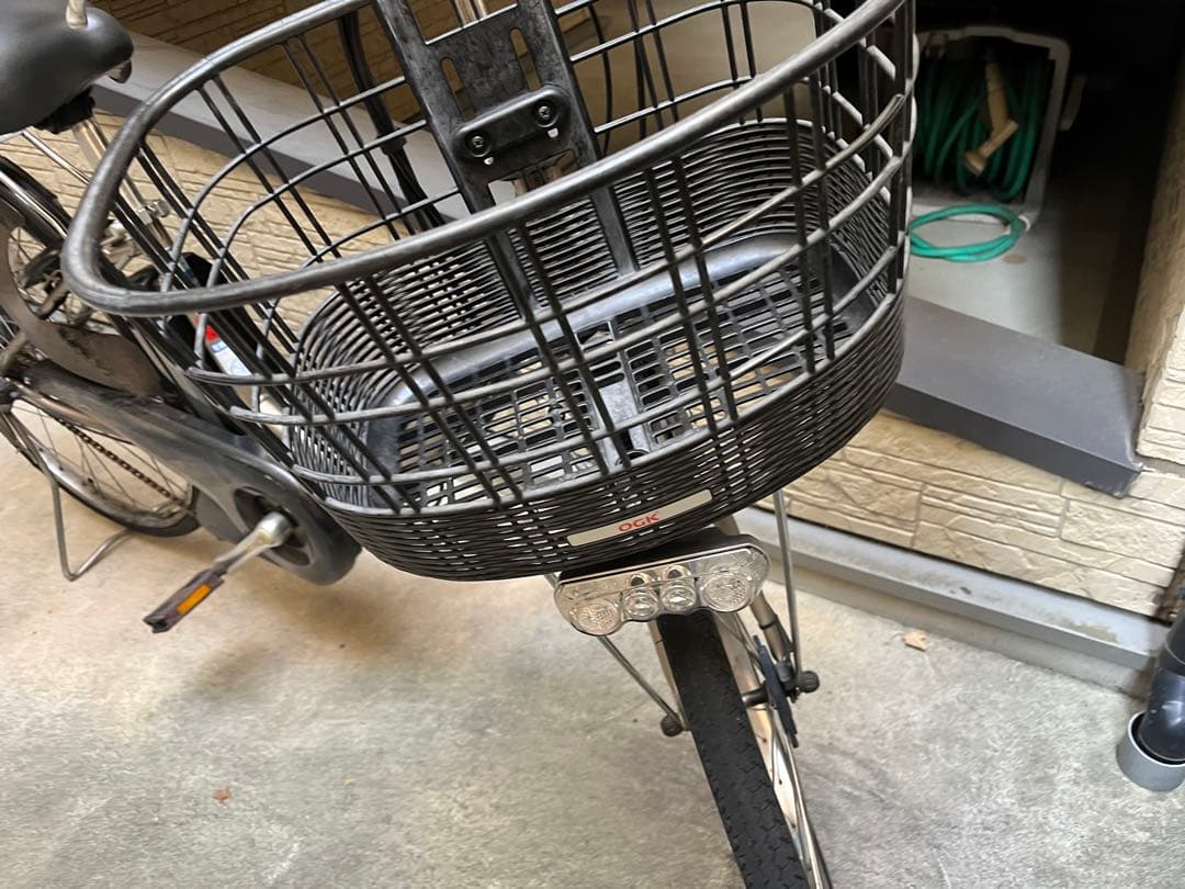 電動アシスト自転車 シティタイプ 前後バスケット付き