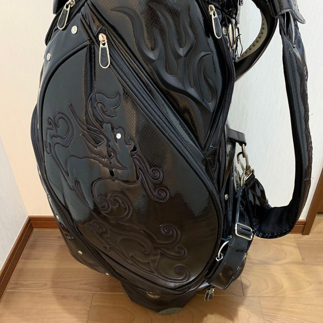 ダンスウィズドラゴン　キャディバッグ　エナメル