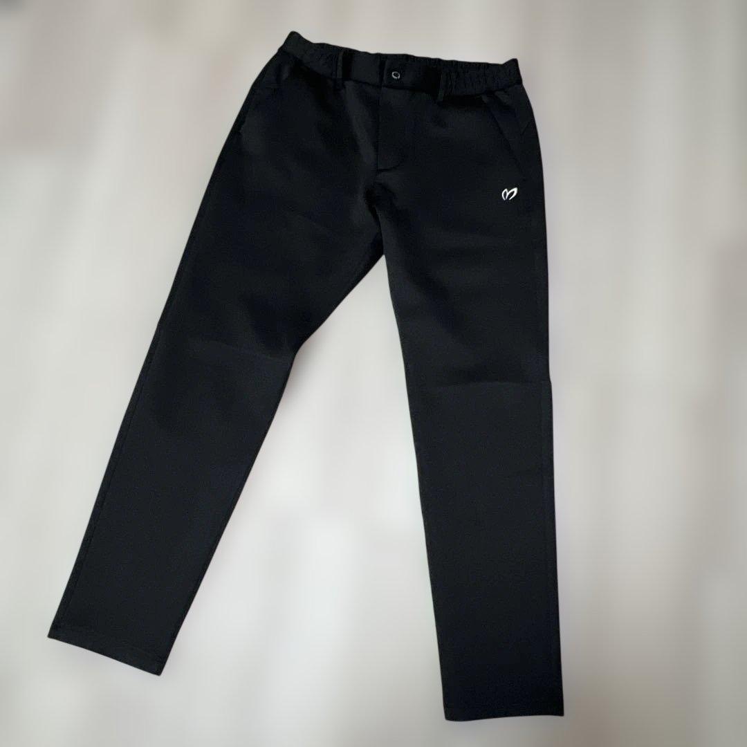 美品 MASTER BUNNY ブラック メンズ ゴルフパンツ サイズ5