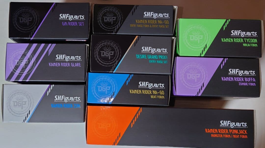 (注意点アリ)S.H.フィギュアーツ 仮面ライダーギーツ サブライダーセット