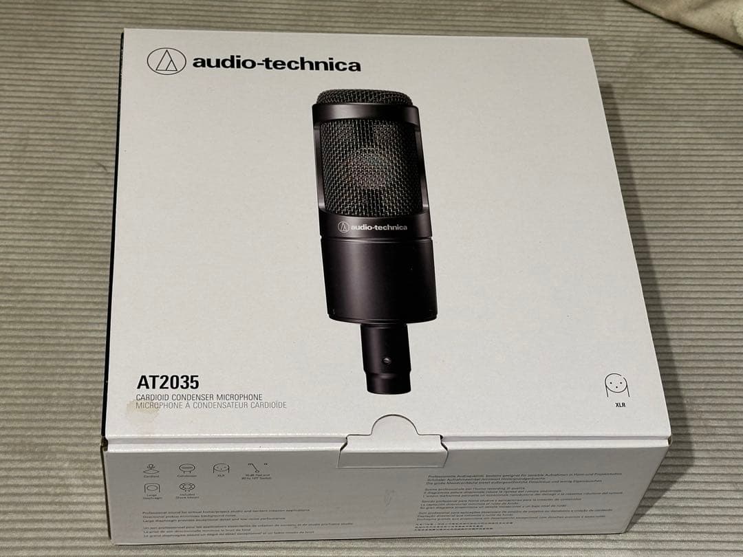 audio-technica AT2035 コンデンサマイク