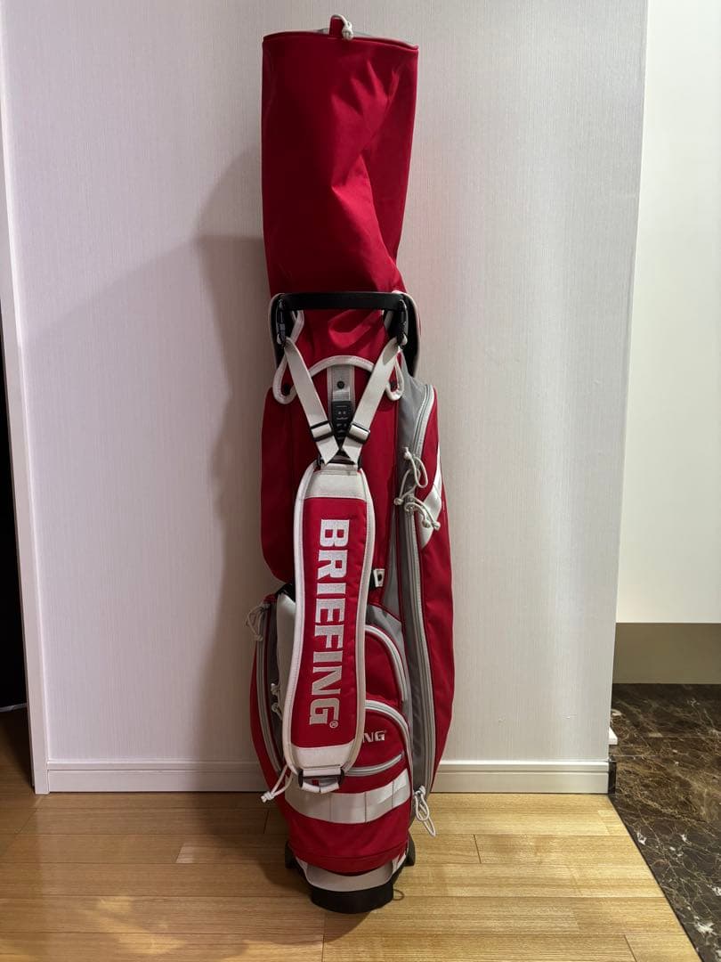 【美品】BRIEFING GOLF 【ゴルフ5コラボ限定】 キャディバック