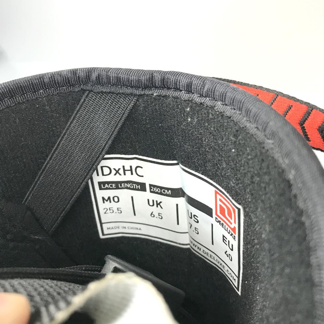 【美品】DEELUXE スノーボードブーツ IDxHC TF 25.5cm
