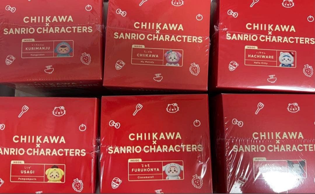 【即日発送】ちいかわ サンリオ kiramekko 6種 コンプ　セット