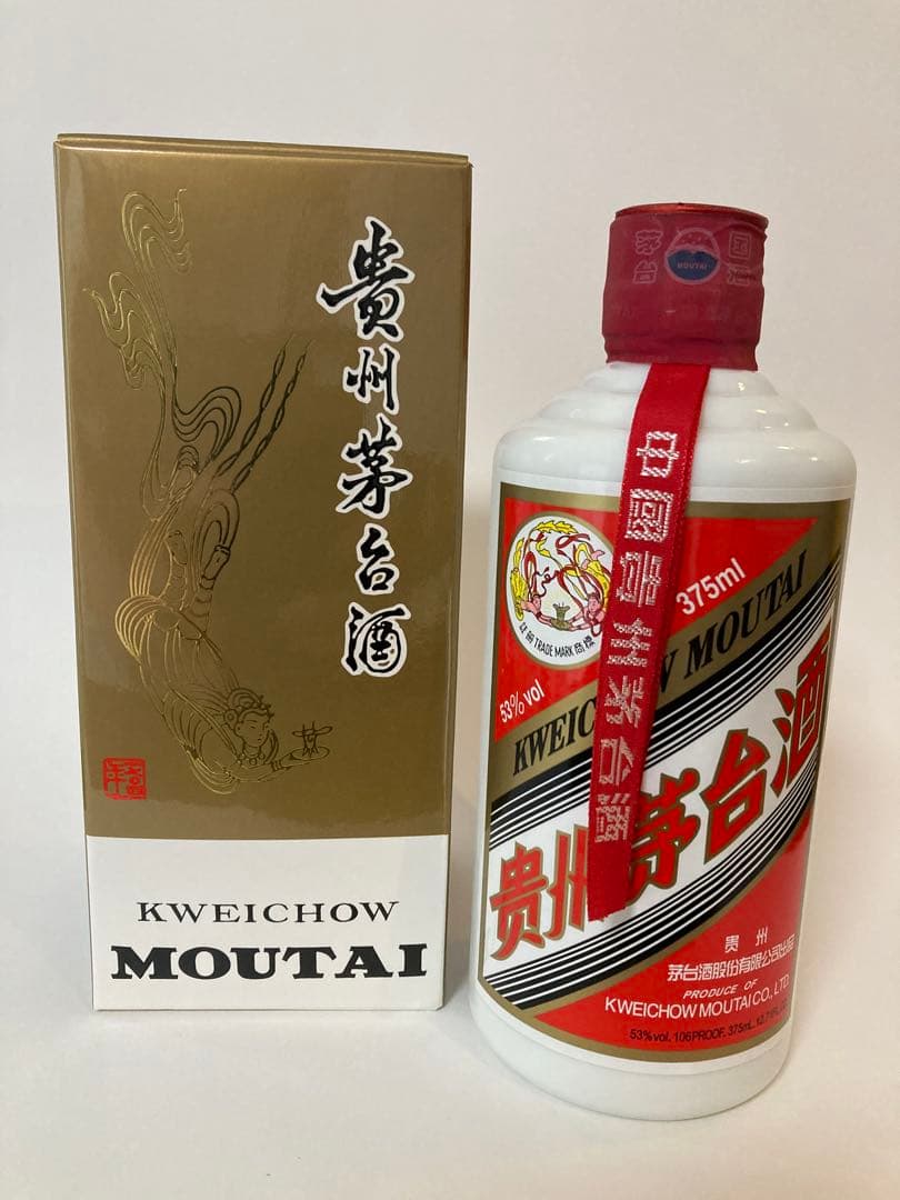 【未開栓】 貴州茅台酒 53％ 375ml マオタイ酒