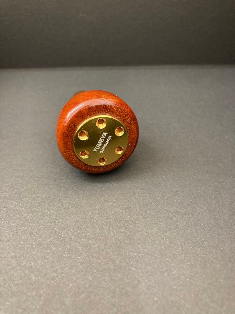 【美品】夢屋 花梨 ハンドルノブ ②