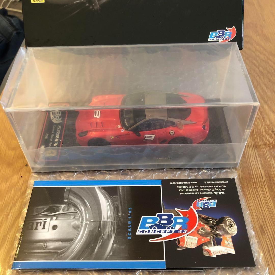 ミニカー *MR1/43 2009 Ferrari 599XX #3 F