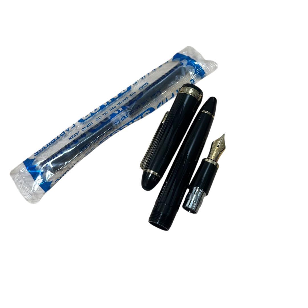 【ほぼ未使用】SAILOR FOUNDED 1911 万年筆 14k