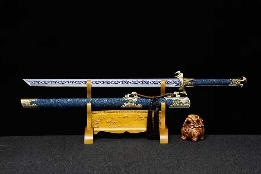 冥鋒唐横刀-高性能マンガン鋼 古兵器  武具　刀装具　日本刀　模造刀   居合刀