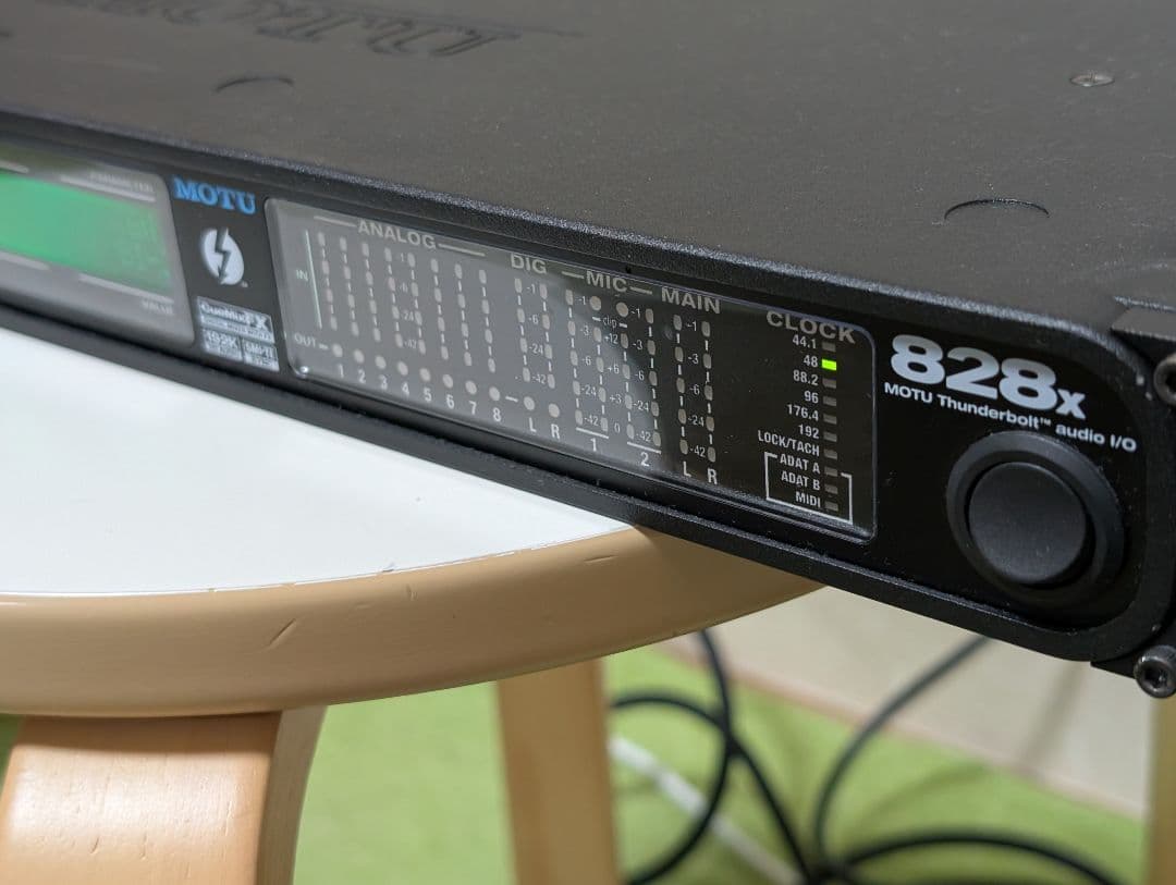 DTM・DAW MOTU 828x + steinberg TIME BASE + PD8L