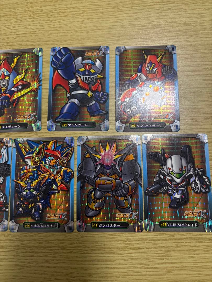 スーパーロボット大戦α カード　117枚