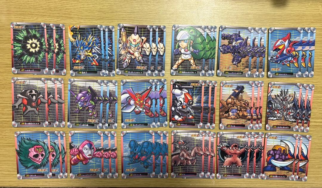 スーパーロボット大戦α カード　117枚