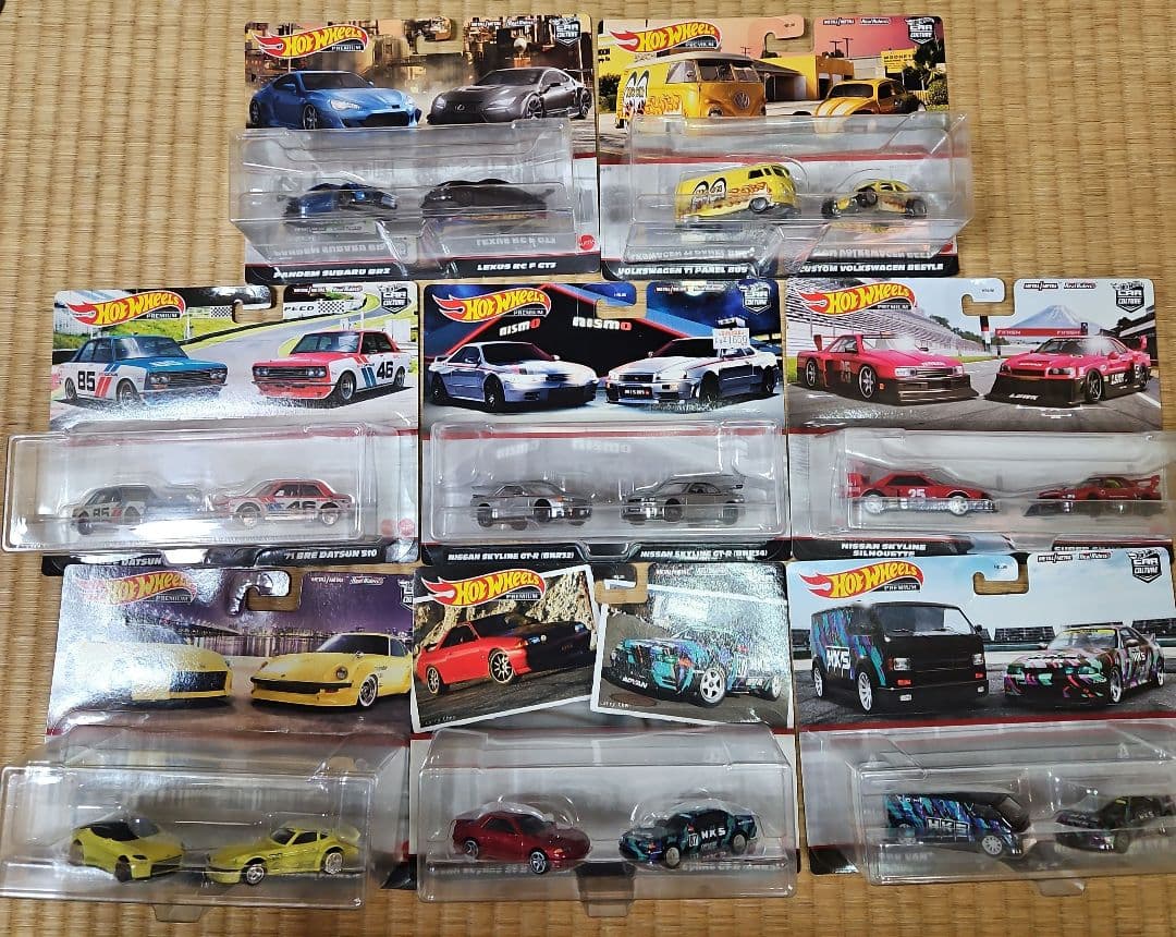 ホットウィール　2パック　8セット