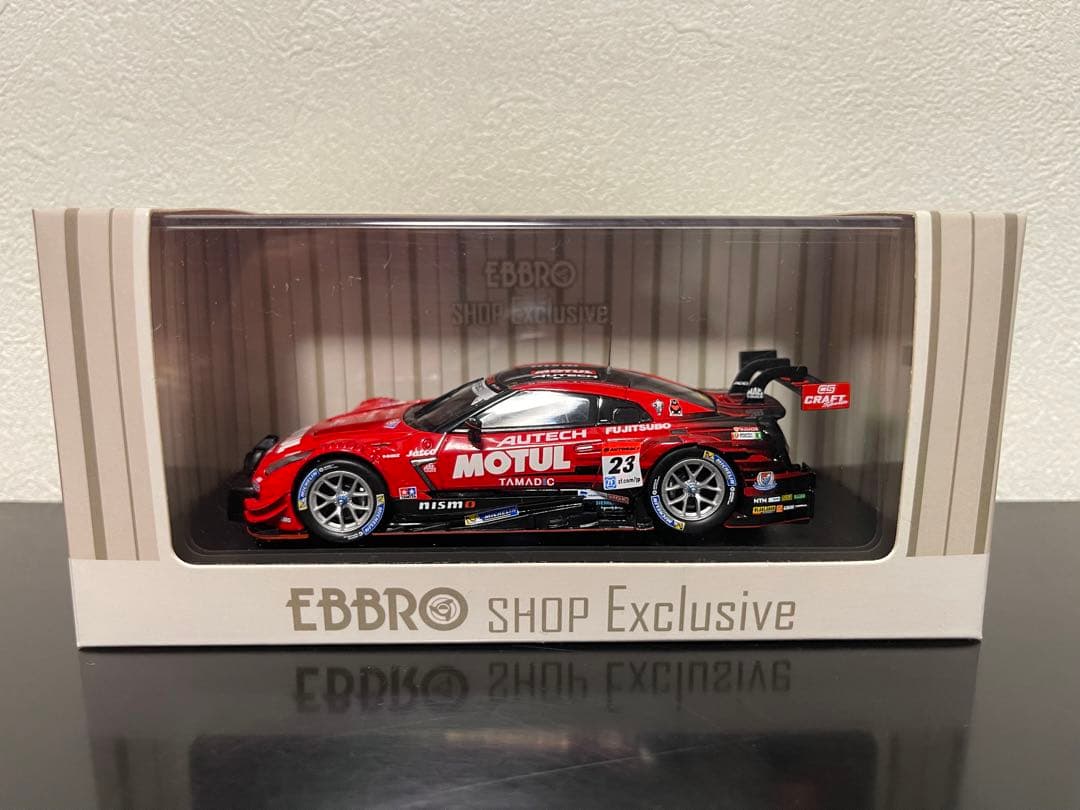 ミニカー EBBRO SUPER GT 2017 MOTUL AUTECH GT-R