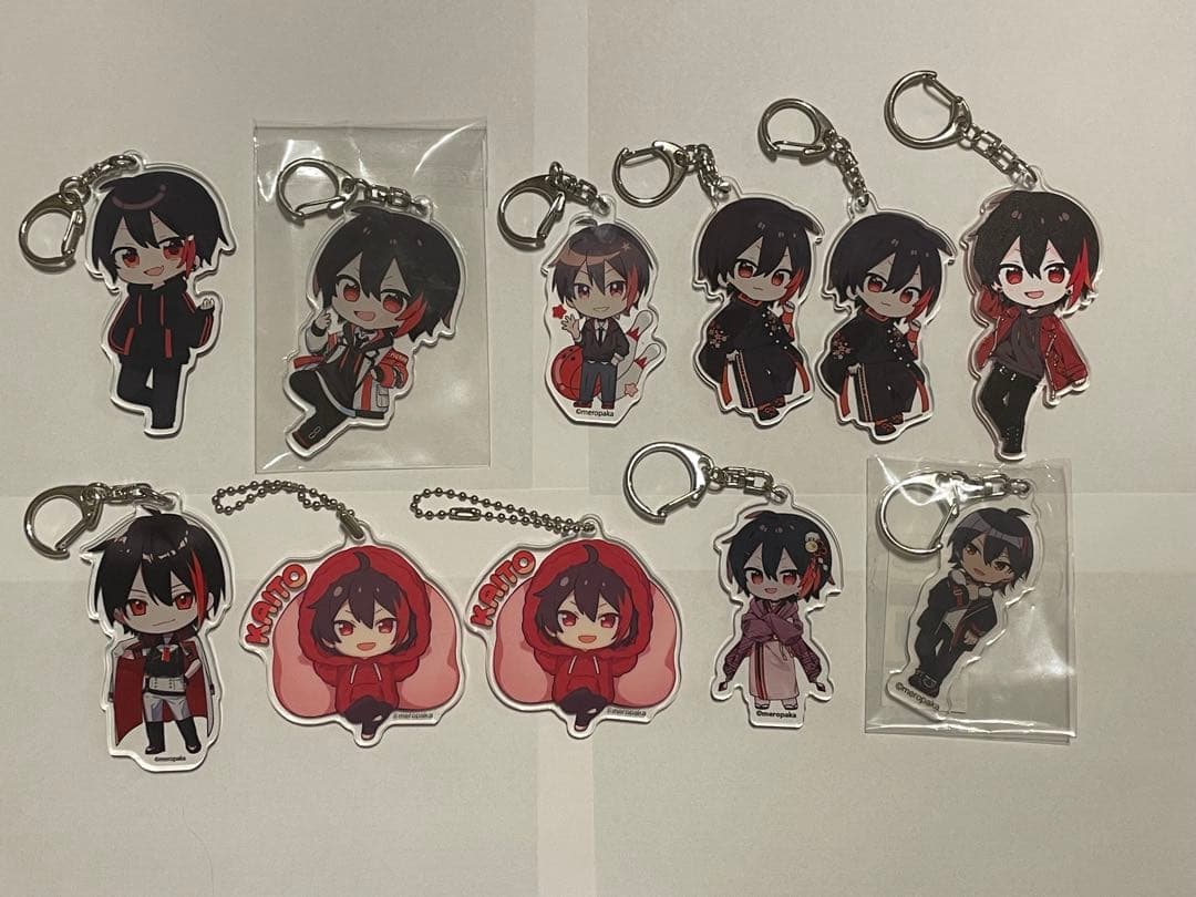 めろんぱーかー KAITOストーリー アクリルキーホルダー