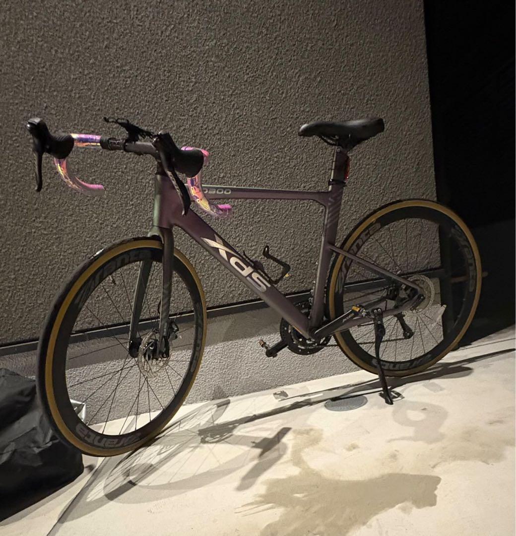 XDS AD300ロードバイク パープル