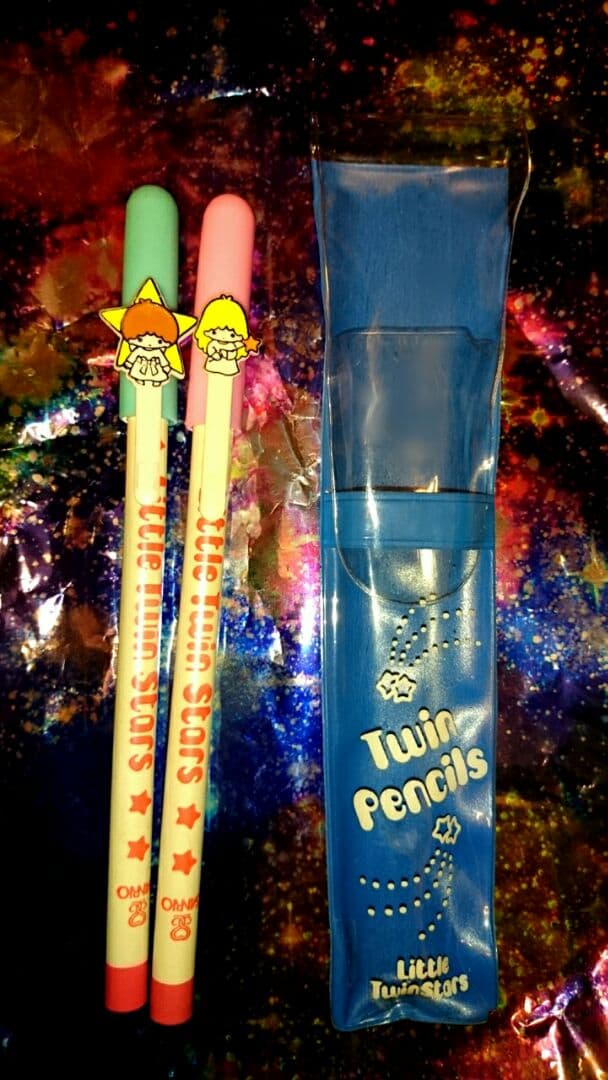 1976年 キキララ えんぴつ キャップ ケース セット サンリオ 昭和レトロ