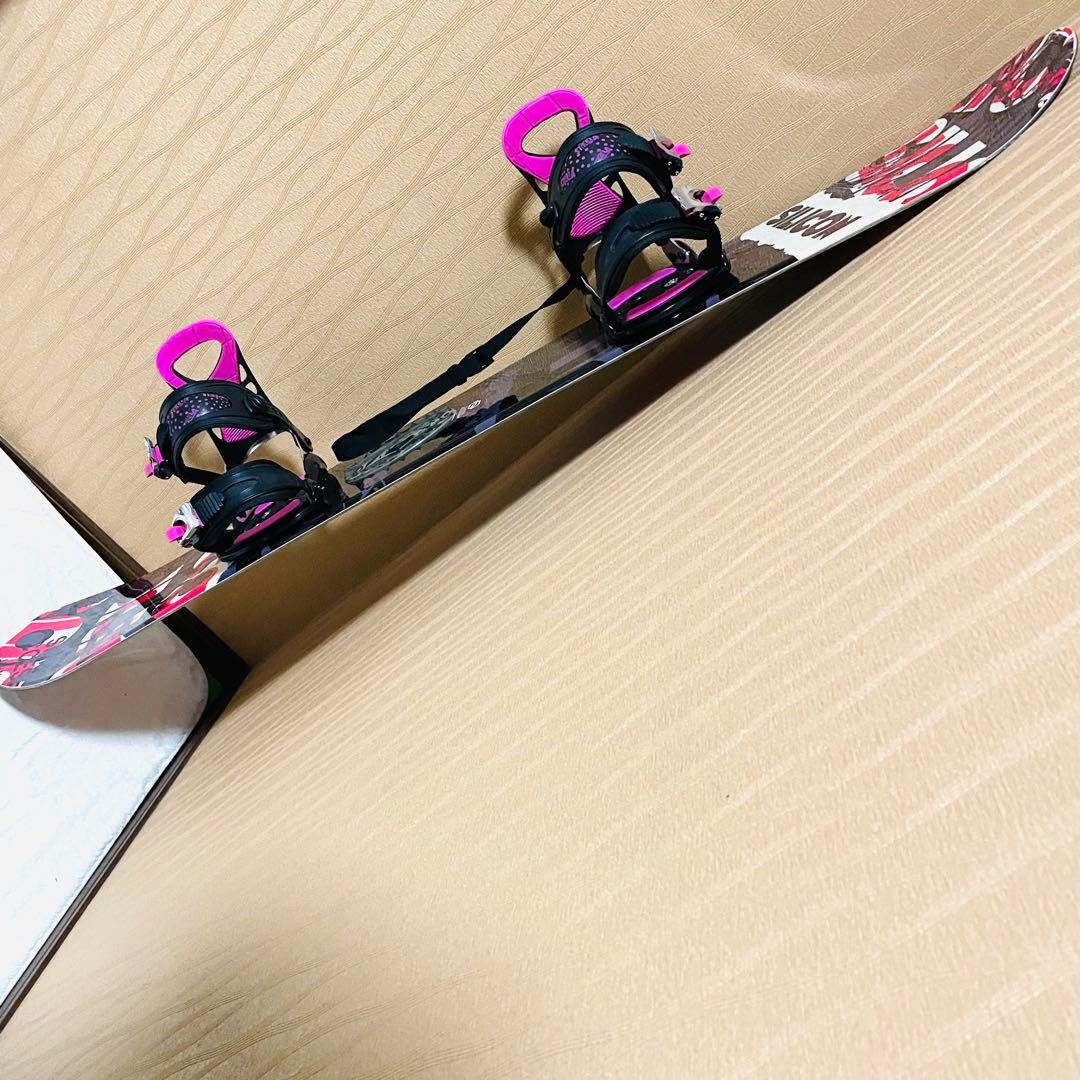 SILICONACCESSORY× STELLAスノーボードビンディングセット