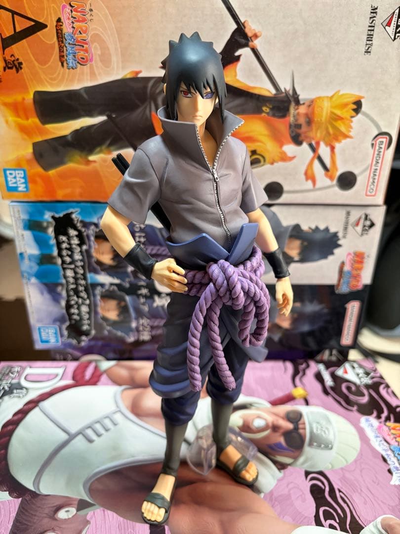 一番くじ 紡がれる火の意志 A賞 B賞 セット ナルト サスケ フィギュア