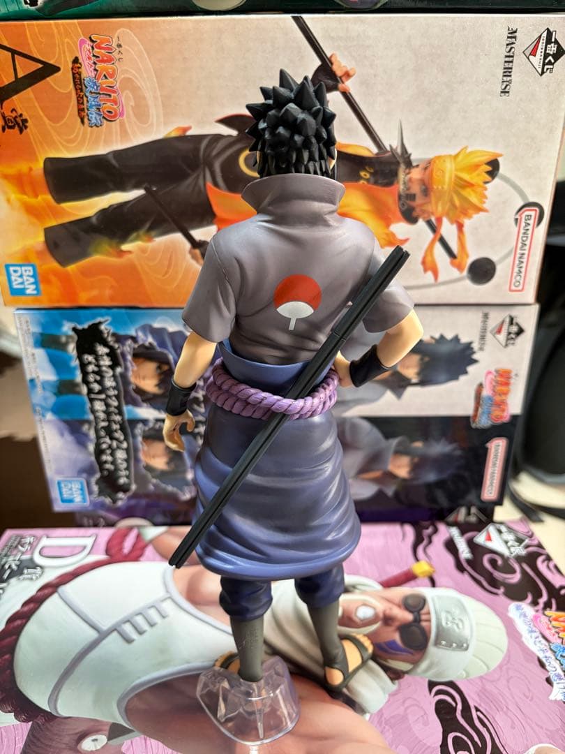 一番くじ 紡がれる火の意志 A賞 B賞 セット ナルト サスケ フィギュア