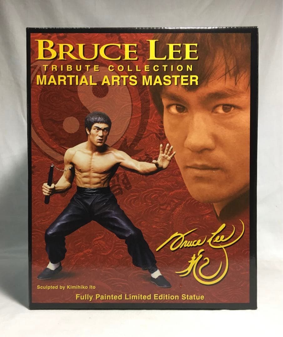 限定品 彩色済み ブルース リー スタチュー フィギュア