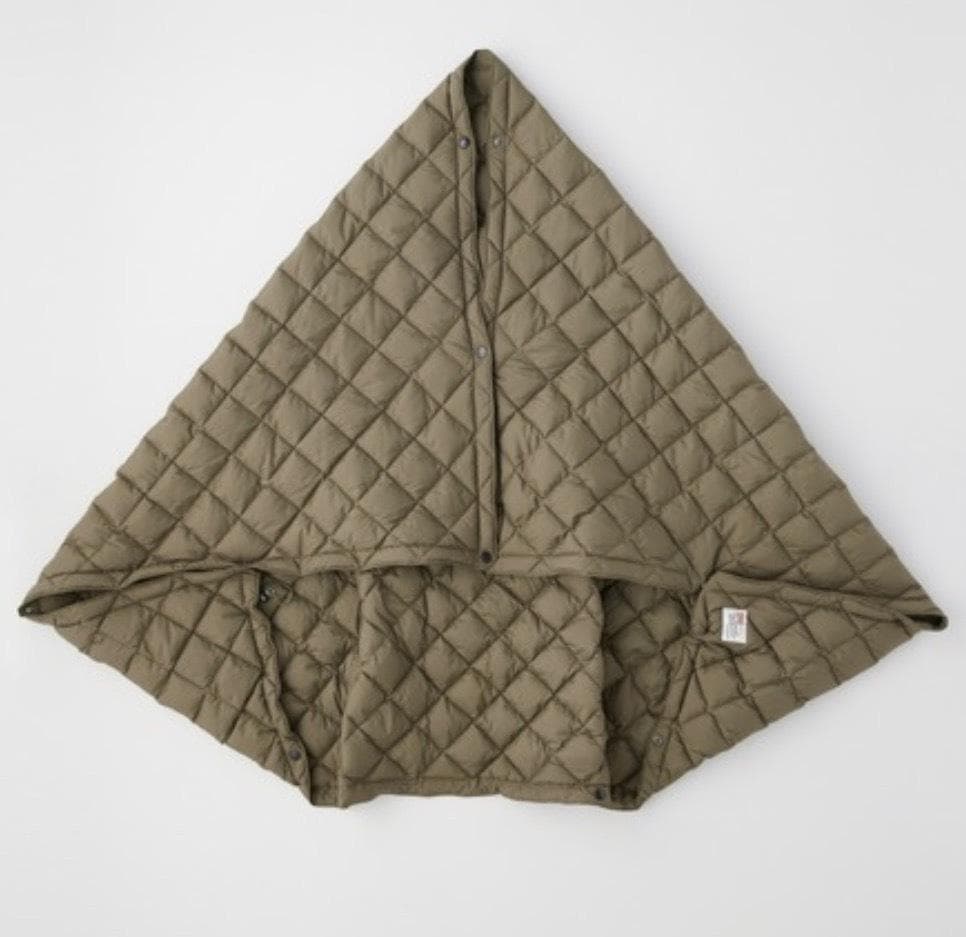 訳あり トラディショナルウェザーウェア ダウン ブランケット パッカブル カーキ