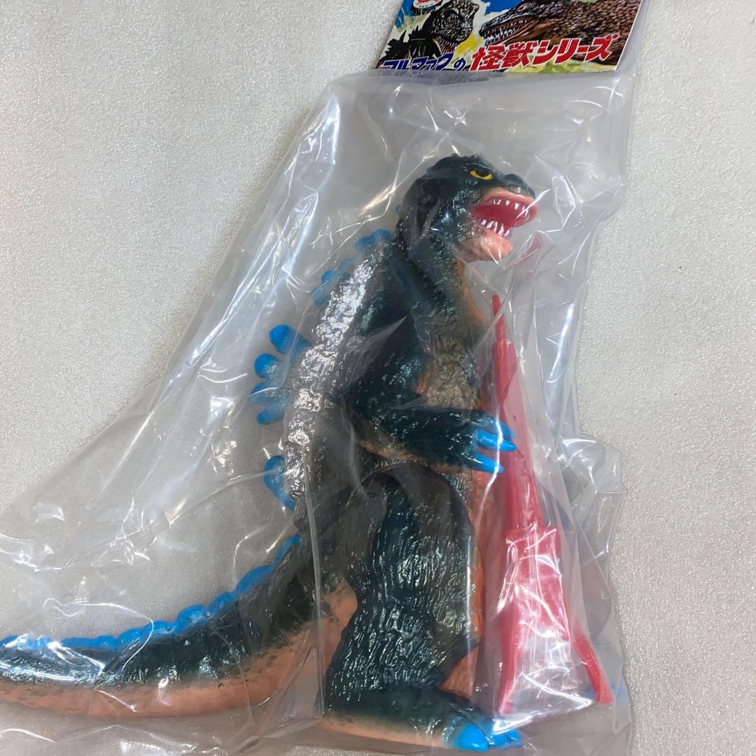 ブルマァク　Gゴジラ　レトロカラー　タワー付（ジャイアントゴジラ30ｃｍ）ソフビ