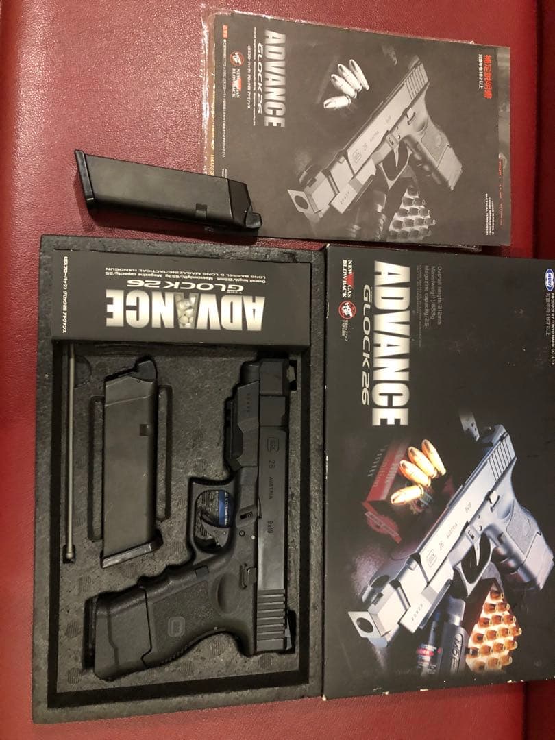 最終値下げ！GLOCK26 ADVANCE グロック26アドバンスマガジン２本付