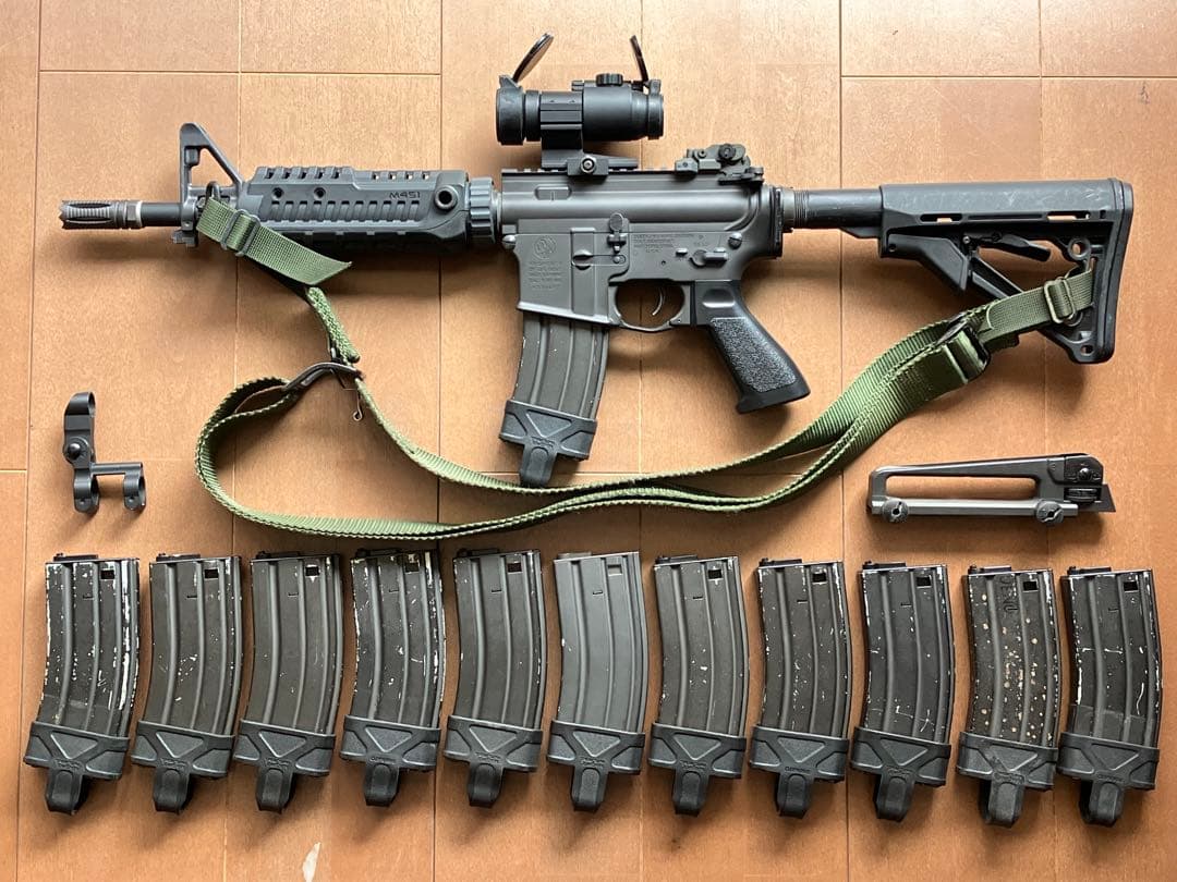 東京マルイ　ハイサイクルスタンダード電動ガン　M4-CRW カスタム