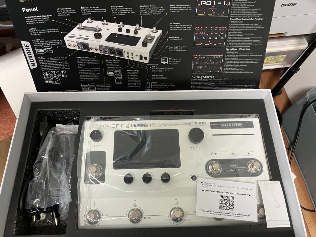 HOTONE AMPERO Ⅱ STAGE PRESS Ⅱ SWITCH+セット