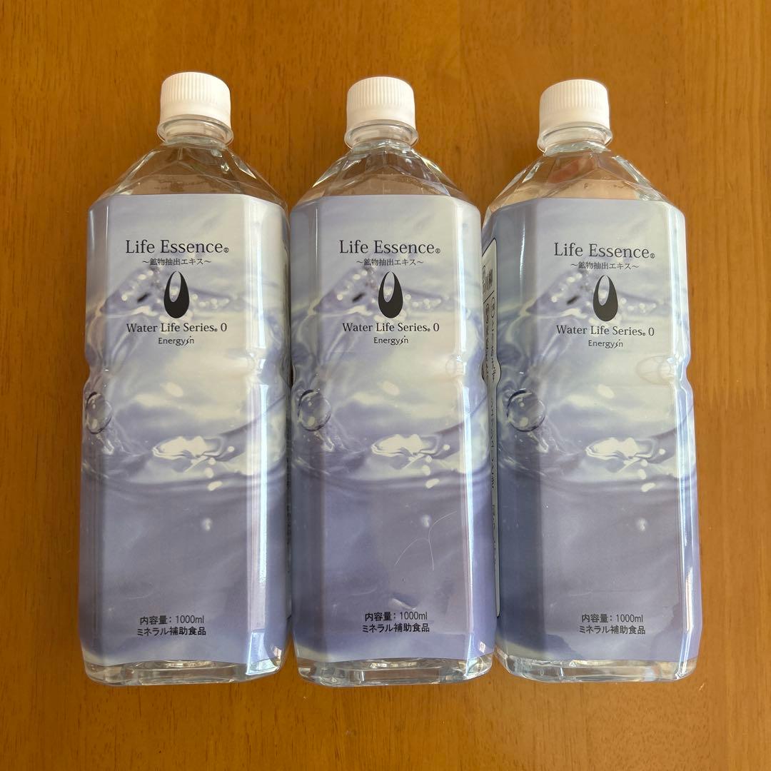 ポタポタクラブ エコウォーター Life Series 1000ml 3本