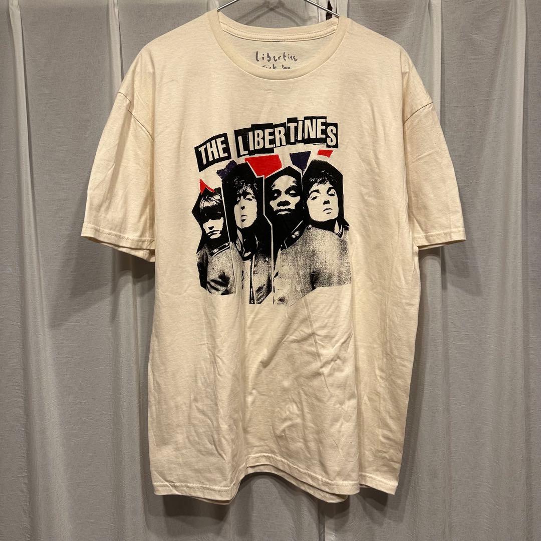 THE LIBERTINES バンドTシャツ Lサイズ アイボリー