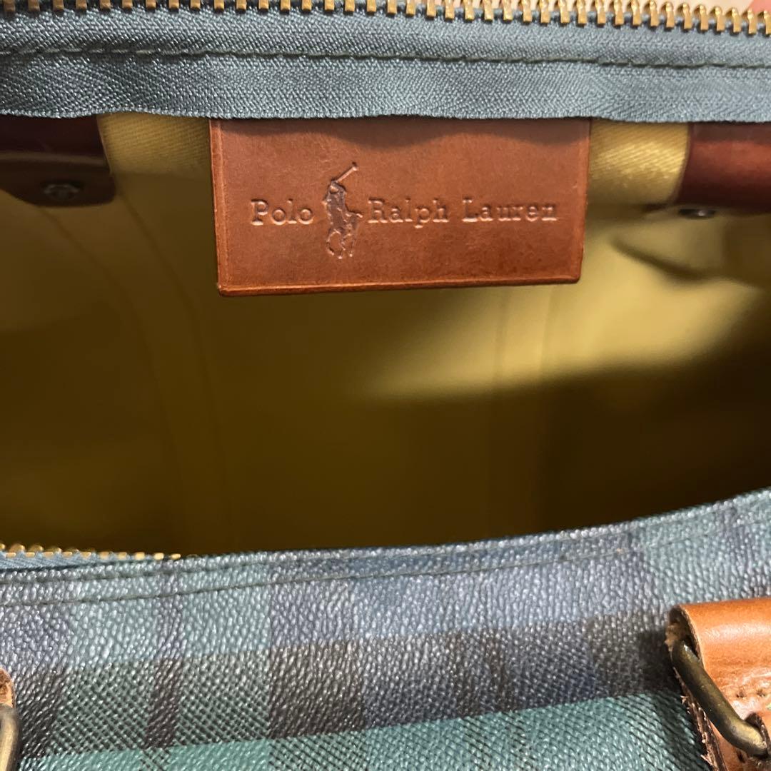 RALPH LAUREN 2way ボストンバッグ レザー