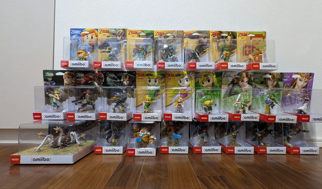 ゼルダの伝説 amiibo フィギュア 24体セット
