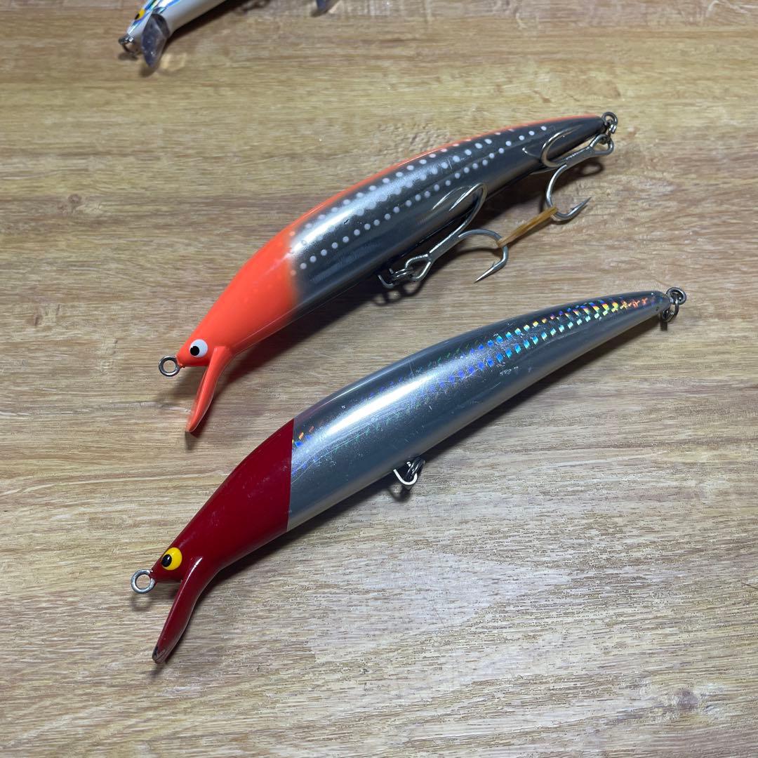 青物プラグセット　ミノーポッパーダイペン　7点セット