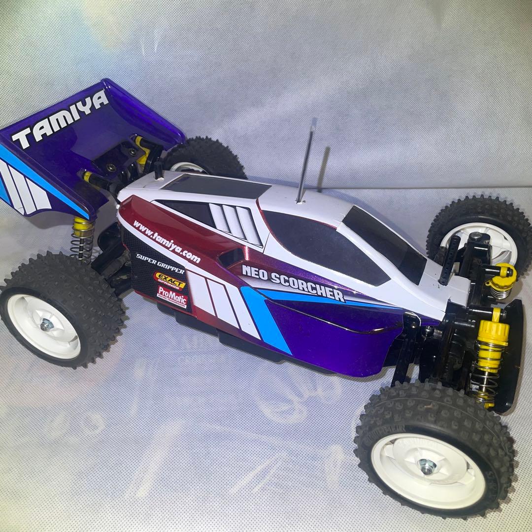 タミヤ　4WD バギー　1/10RC　ネオスコーチャー（TT-02Bシャーシ）