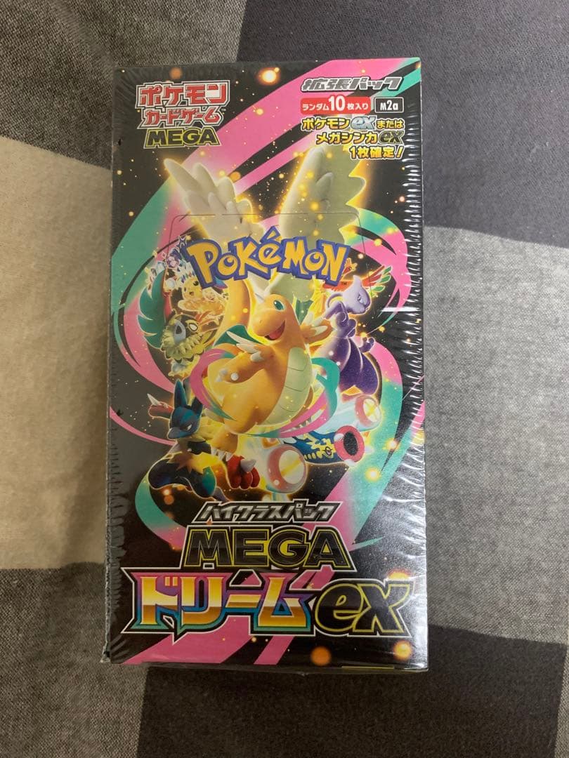ポケモンカードゲーム MEGAドリームEX 未開封シュリンク付き