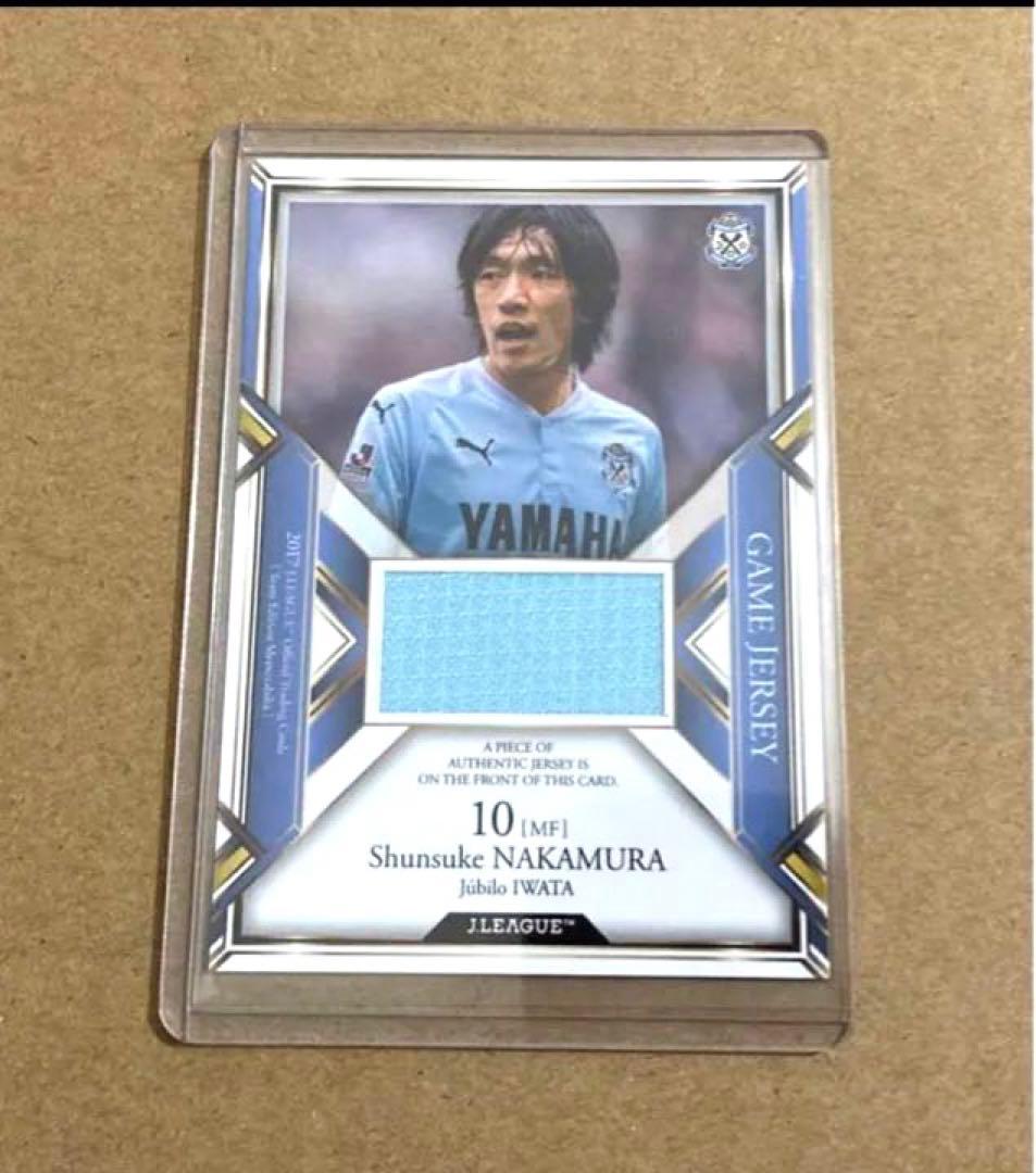 中村俊輔 ジュビロ磐田 2017 ジャージー カード マリノス 横浜FC