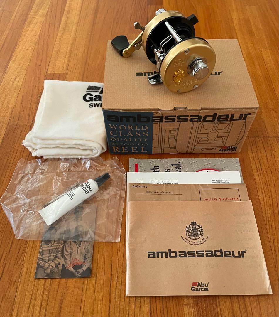 ABU ambassadeur 2500 CI ゴールド 新品・未使用品