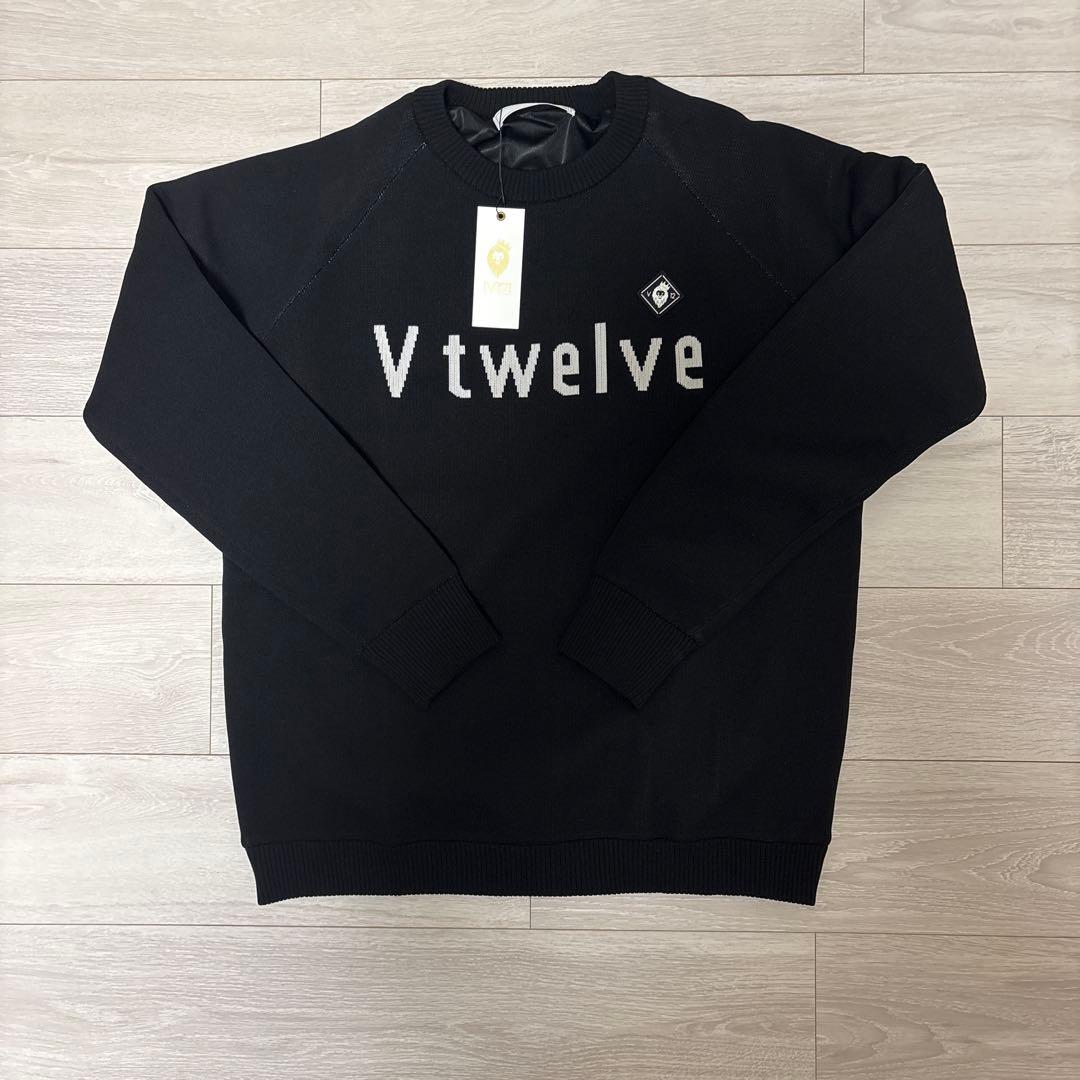 【新品】Vtwelve ブラック セーター V12230 定価28600円