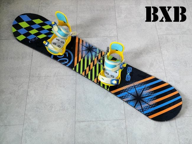 BXB FSJ ジュニア スノーボードセット131 IGNIOバインディング付き