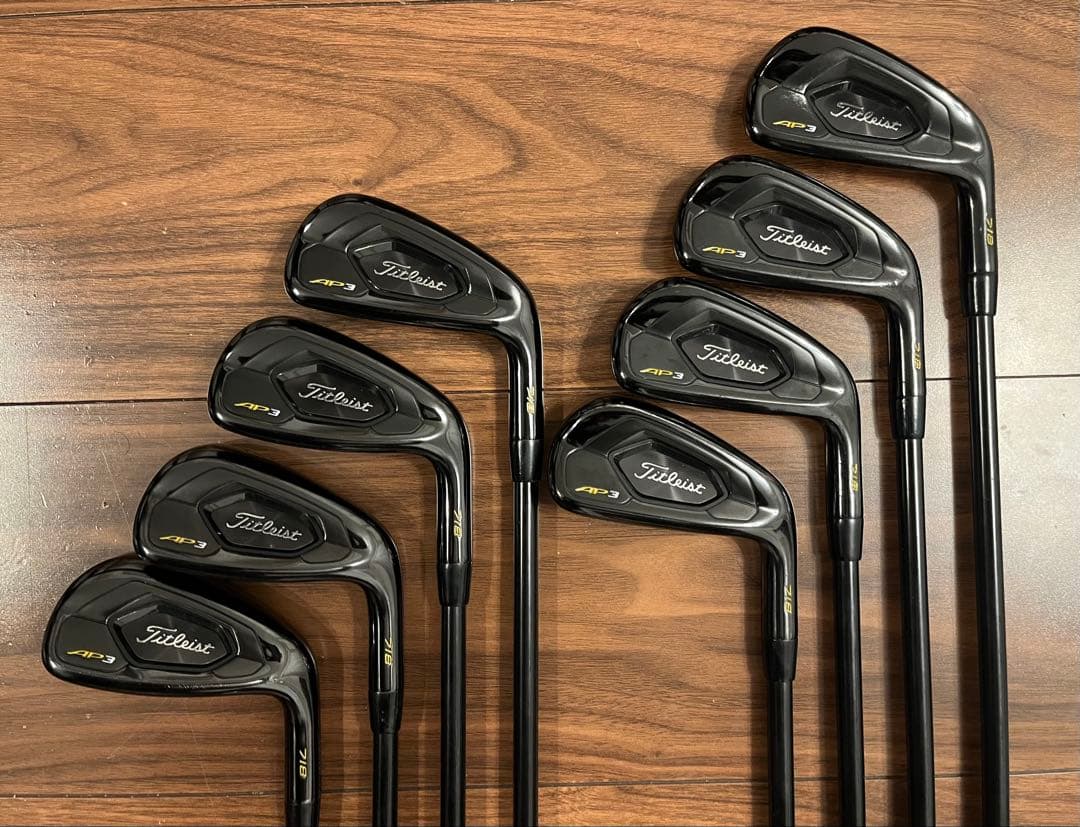 【期間限定値引き】タイトリスト　AP3 ブラックアイアン　カラーカスタム