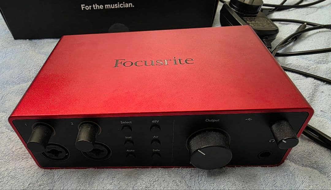 DTM・DAW Focusrite Scarlett Gen4 4i4